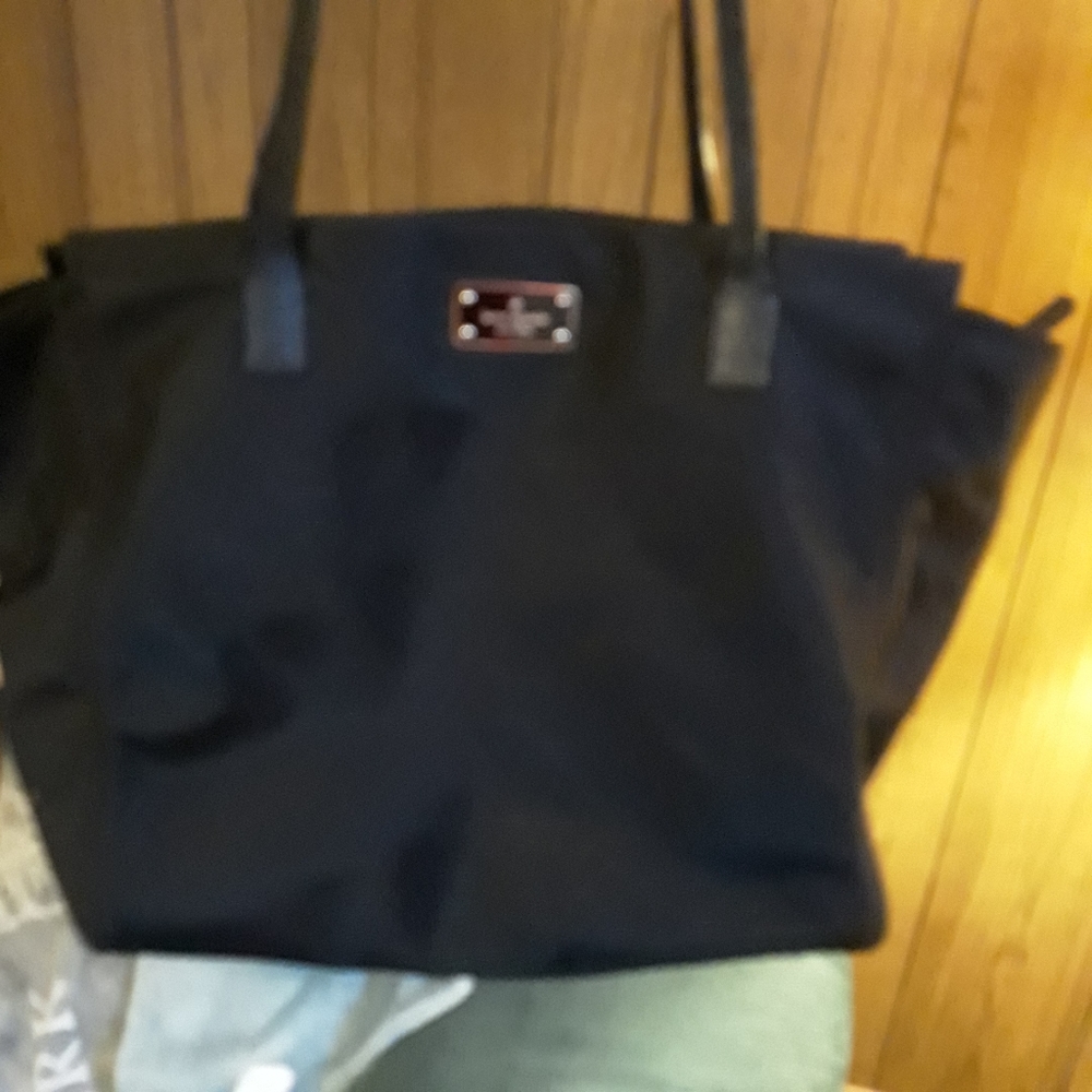 Kate spade black tote/hand bag *please view desc.